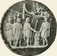 Picture 249 of 269 from Engraved gems; their history and place in art, in which is embodied the author's former treatise, with extensive revisions and additions; reminiscences of travels in the pursuit and acquisition of engraved gems ... to which is added a descriptive list of the author's cabinet of gems, forming a compend of Greek and Roman classics and antiquities .. (1889), leaf 651