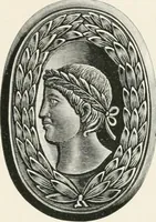 An illustration from Engraved gems; their history and place in art, in which is embodied the author's former treatise, with extensive revisions and additions; reminiscences of travels in the pursuit and acquisition of engraved gems ... to which is added a descriptive list of the author's cabinet of gems, forming a compend of Greek and Roman classics and antiquities .. (1889)