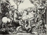 An illustration from Engravers and etchers : six lectures delivered on the Scammon Foundation at the Art Institute of Chicago, March 1916 (1917)