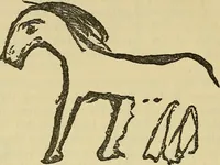 An illustration from Enigmas of psychical research (1906)