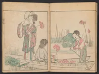 An illustration from En'ō gafu. Ken (1837)