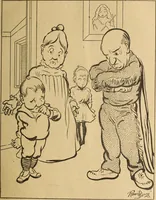 An illustration from En roulant ma boule : album (1901)