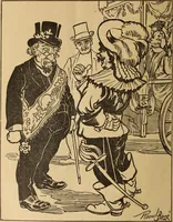 An illustration from En roulant ma boule : album (1901)