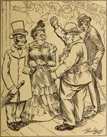 An illustration from En roulant ma boule : album (1901)