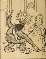 An illustration from En roulant ma boule : album (1901)
