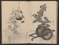 Picture 3 of 13 from Enshū-ryū sōka hyakuhei zushiki : shiki konzatsu (1806), leaf 9