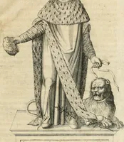 Picture 23 of 31 from Entree de Loys XIII. roy de France et de Navarre dans sa ville d'Arles, le xxix octobre M. DC. XXII. : estans consuls et gouuerneurs de ladicte ville Pierre de Boches & Nicolas Dycard de l'estat des nobles, & Gauchier Peint & Claude Ianim de celuy des bourgeois (1623), leaf 54