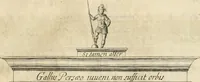 Picture 26 of 31 from Entree de Loys XIII. roy de France et de Navarre dans sa ville d'Arles, le xxix octobre M. DC. XXII. : estans consuls et gouuerneurs de ladicte ville Pierre de Boches & Nicolas Dycard de l'estat des nobles, & Gauchier Peint & Claude Ianim de celuy des bourgeois (1623), leaf 62