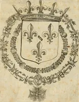 An illustration from Entree de tres haut et tres puissant prince Henry de Bourbon, prince de Condé ... en la ville de Diion, le trentiesme du mois de septembre, mil six cens trente deux (1632)