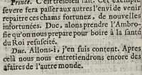 An illustration from Entretiens des morts sur l'estat present de l'Europe. (1690)