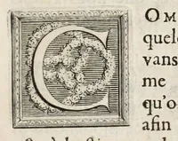 An illustration from Entretiens sur les vies et sur les ouvrages des plus excellens peintres anciens et modernes (1682)