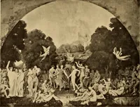 An illustration from Entwicklungsgeschichte der modernen kunst (1920)