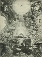 An illustration from Die Entwicklung der barocken Decken-malerei in Tirol. Mit 44 Tafeln und 6 Doppeltafeln (1912)