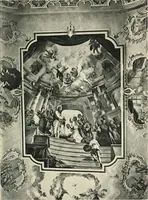 An illustration from Die Entwicklung der barocken Decken-malerei in Tirol. Mit 44 Tafeln und 6 Doppeltafeln (1912)