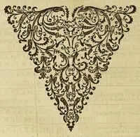 An illustration from Ephemerides generales de los mouimientos de los cielos por doze años, desde el de M.DC.VII. hasta el de M.DC.XVIII. segun el serenissimo rey don Alonso [sic] en los quatro planetas inferiores, y Nicolao Copernico en los tres superiores que mas conforma con la verdad y obseruanciones, como se dira en el prologo. : Al meridiano de la villa de Madrid, que tiene de latitud 40. gr[ado] 26 min[uto]. (1608)