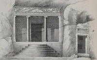 An illustration from Ephemeris Epigraphica; Corporis inscriptionum latinarum supplementum. Edita iussu Instituti archaeologici Romani (1872)