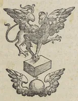 An illustration from Epigrammata, et alia variorum : auctorum in mortem Ioannis Fontiboni iurisconsulti Vtinaei composta. (1556)