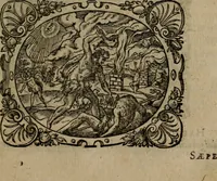 Picture 90 of 389 from Epigrammata Philippi Melanthonis selectiora : formvlis precvm, historiis, paraphrasi dictorum diuinorum, & sententijs grauissimis maxime insignia (1583), leaf 180