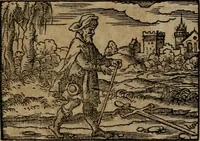 An illustration from Epigrammata Philippi Melanthonis selectiora : formvlis precvm, historiis, paraphrasi dictorum diuinorum, & sententijs grauissimis maxime insignia (1583)