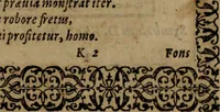 Picture 158 of 389 from Epigrammata Philippi Melanthonis selectiora : formvlis precvm, historiis, paraphrasi dictorum diuinorum, & sententijs grauissimis maxime insignia (1583), leaf 292