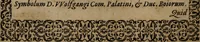 Picture 160 of 389 from Epigrammata Philippi Melanthonis selectiora : formvlis precvm, historiis, paraphrasi dictorum diuinorum, & sententijs grauissimis maxime insignia (1583), leaf 293