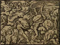 Picture 216 of 389 from Epigrammata Philippi Melanthonis selectiora : formvlis precvm, historiis, paraphrasi dictorum diuinorum, & sententijs grauissimis maxime insignia (1583), leaf 351