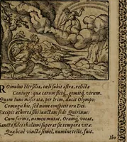 An illustration from Epigrammata Philippi Melanthonis selectiora : formvlis precvm, historiis, paraphrasi dictorum diuinorum, & sententijs grauissimis maxime insignia (1583)