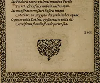 Picture 267 of 389 from Epigrammata Philippi Melanthonis selectiora : formvlis precvm, historiis, paraphrasi dictorum diuinorum, & sententijs grauissimis maxime insignia (1583), leaf 409