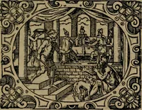 An illustration from Epigrammata Philippi Melanthonis selectiora : formvlis precvm, historiis, paraphrasi dictorum diuinorum, & sententijs grauissimis maxime insignia (1583)