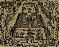 An illustration from Epigrammata Philippi Melanthonis selectiora : formvlis precvm, historiis, paraphrasi dictorum diuinorum, & sententijs grauissimis maxime insignia (1583)