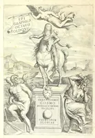 An illustration from Epigraphica, siue, Elogia inscriptionesque quoduis genus pangendi ratio : vbi de inscribendis tabulis, symbolis, clypeis, trophaeis, donarijs, obeliscis, aris, tumulis, musaeis, hortis, villis, fontibus, et si qua sunt alia huiusmodi monumenta, facili methodo dissertatur : subiectisque exemplis antiquis, ac recentibus : nonnullis etiam ex vtrisque nondum vilgatis praecepta dilucidantur (1660)
