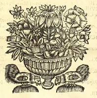 An illustration from Epigraphica, siue, Elogia inscriptionesque quoduis genus pangendi ratio : vbi de inscribendis tabulis, symbolis, clypeis, trophaeis, donarijs, obeliscis, aris, tumulis, musaeis, hortis, villis, fontibus, et si qua sunt alia huiusmodi monumenta, facili methodo dissertatur : subiectisque exemplis antiquis, ac recentibus : nonnullis etiam ex vtrisque nondum vilgatis praecepta dilucidantur (1660)