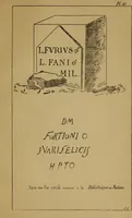 Picture 26 of 73 from Epigraphie romaine du Poitou & de la Saintonge (1888), leaf 449