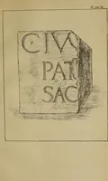 Picture 35 of 73 from Epigraphie romaine du Poitou & de la Saintonge (1888), leaf 471