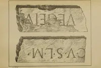 An illustration from Epigraphie romaine du Poitou & de la Saintonge (1888)
