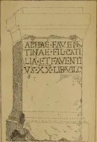 An illustration from Epigraphie romaine du Poitou & de la Saintonge (1888)