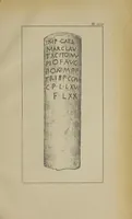 An illustration from Epigraphie romaine du Poitou & de la Saintonge (1888)