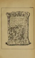 An illustration from Epigraphie romaine du Poitou & de la Saintonge (1888)
