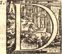 An illustration from The epistles of Jacob Behmen aliter, Teutonicus philosophus : very usefull and necessary for those that read his writings, and are very full of excellent and plaine instructions how to attaine to the life of Christ : translated out of the German language (1649)