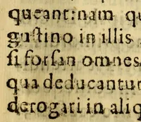 An illustration from Epistola gratificatoria, et quasi antidoralis D.D.D. Didaci Andres Rocha, criminum quaestoris, & iudicis in Regia Canecellaria Limana. : Pro responsione, et satisfactione alterius epistolae ab auctore acceptae, qua ipsum honorificauit illustrissimus princeps D. Fr. Payus de Ribera Mexicanus archiepiscopus, Nouae Hispaniae excellentissimus prorex. Ubi discutiuntur quaedam quasi erotemata, & problematicae disputationes circa immunitatem Deiparae â debito culpae in Adam, & circa immaturam huius quaestionis festinationem, impeditiuam negotij principalis circa immunitatem virginis à culpa originaria (1677)