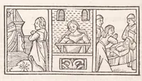 Picture 13 of 23 from Epistole Heroides Publii Ouidii Nasonis : dilgenti castgatione exculte, aptissimisq[ue] figuris ornate (1536), leaf 132