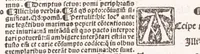An illustration from Epistole Heroides Publii Ouidii Nasonis : dilgenti castgatione exculte, aptissimisq[ue] figuris ornate (1536)