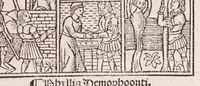 Picture 3 of 23 from Epistole Heroides Publii Ouidii Nasonis : dilgenti castgatione exculte, aptissimisq[ue] figuris ornate (1536), leaf 27