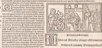 An illustration from Epistole Heroides Publii Ouidii Nasonis : dilgenti castgatione exculte, aptissimisq[ue] figuris ornate (1536)