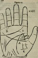 Picture 23 of 80 from Epitoma chyromantico di Patritio Tricasso da Cerasari Mantouano : nel quale si contiene tutte l'opere per esso Tricasso in questa scientia composte, con assai figure, & dichiarationi agiunte ; facilissimo ad imparare, & in breuissimo tempo (1538), leaf 177