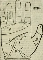 Picture 24 of 80 from Epitoma chyromantico di Patritio Tricasso da Cerasari Mantouano : nel quale si contiene tutte l'opere per esso Tricasso in questa scientia composte, con assai figure, & dichiarationi agiunte ; facilissimo ad imparare, & in breuissimo tempo (1538), leaf 180