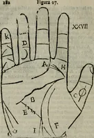 Picture 27 of 80 from Epitoma chyromantico di Patritio Tricasso da Cerasari Mantouano : nel quale si contiene tutte l'opere per esso Tricasso in questa scientia composte, con assai figure, & dichiarationi agiunte ; facilissimo ad imparare, & in breuissimo tempo (1538), leaf 189