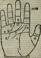 Picture 28 of 80 from Epitoma chyromantico di Patritio Tricasso da Cerasari Mantouano : nel quale si contiene tutte l'opere per esso Tricasso in questa scientia composte, con assai figure, & dichiarationi agiunte ; facilissimo ad imparare, & in breuissimo tempo (1538), leaf 191