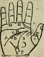 An illustration from Epitoma chyromantico di Patritio Tricasso da Cerasari Mantouano : nel quale si contiene tutte l'opere per esso Tricasso in questa scientia composte, con assai figure, & dichiarationi agiunte ; facilissimo ad imparare, & in breuissimo tempo (1538)