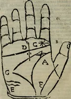 An illustration from Epitoma chyromantico di Patritio Tricasso da Cerasari Mantouano : nel quale si contiene tutte l'opere per esso Tricasso in questa scientia composte, con assai figure, & dichiarationi agiunte ; facilissimo ad imparare, & in breuissimo tempo (1538)